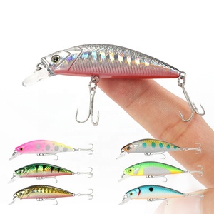 Hunthouse — leurre méné rigide avec hameçon triple, appât artificiel idéal pour la pêche au japon, 5.8G/55mm - Product Image 2