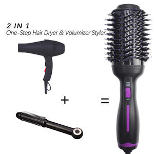 Cepillo Alisador de Cabello 3 en 1 HQ Mixed Proc Discount de 1000W, Secador de Cabello, Peine Alisador con Tres Temperaturas Ajustables - Product Image 3