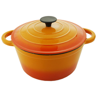 Chuihua Offre Spéciale coloré émail casserole en fonte four hollandais ensemble de nourriture ensemble plus chaud casserole ustensiles de cuisine casseroles four hollandais