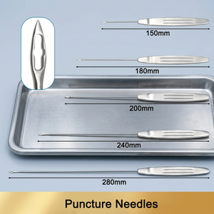 Aiguille de suspension à traction en acier inoxydable avec poignée antidérapante, outils cosmétiques en plastique - Product Image 3