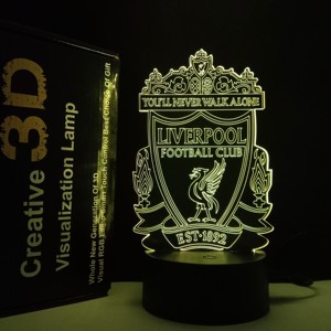 Câu Lạc Bộ Bóng Đá Logo <span class=keywords><strong>Led</strong></span> 3D Đèn 7 màu sắc nhấp nháy đèn quà tặng cho người hâm mộ bóng đá 3D trẻ em ánh sáng ban đêm đèn <span class=keywords><strong>2025</strong></span> quà tặng giáng sinh - Product Image 6
