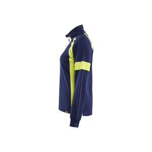 BLAKLADER - 356611588933XXXL Sudadera Hi-vis Mujer Azul marino/amarillo-EAN 7330509917077 ROPA DE TRABAJO DE 2017 - Product Image 4