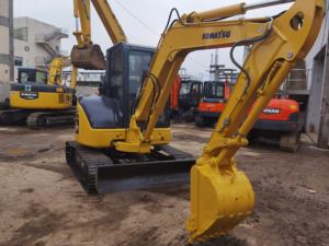 รถขุดมือสองรถขุดดิน Komatsu มือสอง PC55MR-2 PC35MR-2 PC56-7รถตัก PC60-7 - Product Image 5