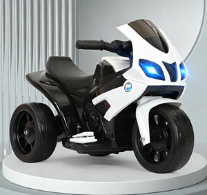 Motocicletta Elettrica per Bambini, Auto <span class=keywords><strong>Giocattolo</strong></span> a Guida Autonoma, Triciclo per Bambini, Veicolo per la Deambulazione dei Neonati, Auto Elettrica a Batteria per Bambini - Product Image 2