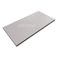 Tapis de sol en caoutchouc PVC pour salle de sport antidérapant, absorbant les chocs facile à nettoyer pour Fitness commercial