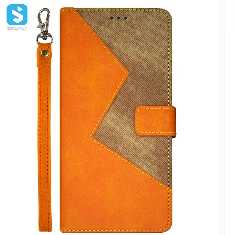 PU Leather Wallet Phone Case For Vivo Y33 Flip Card Slot Phone Case Cover