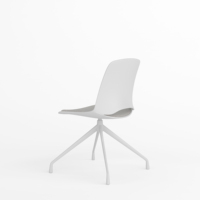 Chaise de salle à manger moderne en plastique de luxe KOHO Home, design nordique, avec corde, garantie 5 ans, 50 pièces, mobilier d'intérieur BIFMA