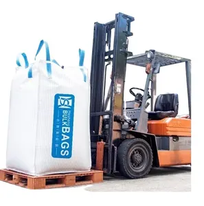 HESHENG China supplier polypropylene jumbo bag 1 ton woven bulk bag FIBC Bulk