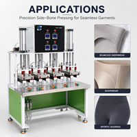 Machine de pressage latéral multi-stations 5500W 220V à contrôle de température indépendant pour sous-vêtements – Équipement de thermoformage