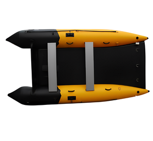 Deportivo estable de alta presión punto de caída piso de aire 11 pies catamarán inflable bote Mini <span class=keywords><strong>gato</strong></span> barco - Product Image 4