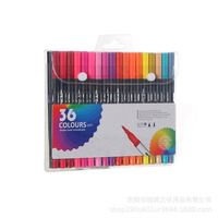 Ensemble de marqueurs acryliques 12 24 36 48 couleurs, logo personnalisé, dessin pour enfants, pointe feutre, fournitures artistiques, certifié EN71, fabriqué en Chine