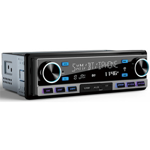 Pioneer 1 Din Car Stereo BT FM Tuner AUX TF Reproductor de MP3 con conexión de tarjeta SD USB Amplificador Control remoto Android Función automática - Product Image 2