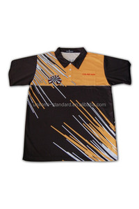 2015 caliente de <span class=keywords><strong>la</strong></span> venta al por mayor de alta calidad de moda mejor precio dryfit <span class=keywords><strong>Polo</strong></span> sublimación camisa - Product Image 5