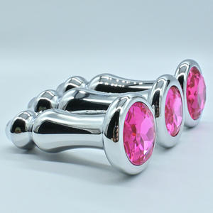 Sm Metal Anale Pluggen Anale Sieraden Anale Uitbreiding Masturbator Volwassen Passie Seksproducten - Product Image 2