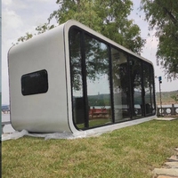 Bâtiment hôtelier avec chambres privées, maisons conteneurs, pièces détachées, Volferda Tiny House, Bardominium House, nouvelle technologie, hôtel, bureau à domicile, abri
