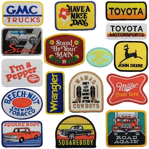 Wholesale <b>Handmade</b> Chenille Iron-On Embroidered Patches for <b>Clothes</b> Mom Custom Fabric Backing with Embroidered Designs - Product Image 2