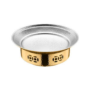 304 Stainless Steel Shallow Dry Pot With Stove Commercial Alcohol Stove Bullfrog Pot Spicy Hot Pot Easy Cleaning - Product Image 2