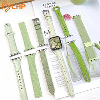 Correa de reloj con correa de cuero para mujer de alta calidad para relojes inteligentes de moda y gran oferta
