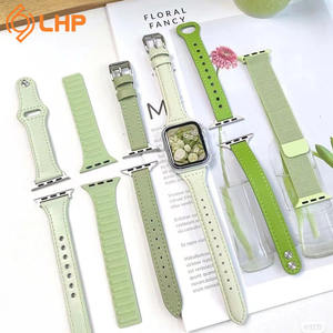 <span class=keywords><strong>Bracelet</strong></span> de <span class=keywords><strong>montre</strong></span> en <span class=keywords><strong>cuir</strong></span> pour femmes de haute qualité pour montres intelligentes à la mode et Offre Spéciale - Product Image 2