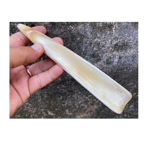 Chausse-pied en corne de buffle fait sur mesure, finition polie, artisanat indien, cadeau pour homme, prix d'usine naturel en Inde - Product Image 2