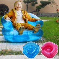 Ensemble canapé gonflable moderne en PVC personnalisable fauteuil d'extérieur pliable rose clair pour adulte pour chambre à coucher et salon
