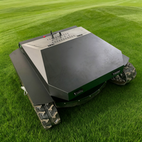 Mesin Pemotong Rumput Robotik Crawler Industri & DIY Kelas Profesional dengan Kontrol Jarak Jauh, Mesin 190cc, dan Trek Karet