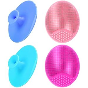 Cepillo de baño de bebé de masaje de silicona de alta calidad para cuna y piel seca - Product Image 1