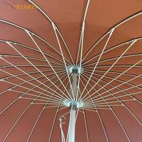 Parasol de jardin de luxe grand format pour usage commercial, parasol de jardin de grande taille, parasols solaires en gros pour villa et patio