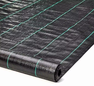 Toile anti-mauvaises herbes et <span class=keywords><strong>tissu</strong></span> de contrôle des mauvaises herbes, couverture de sol de jardin, tapis anti-mauvaises herbes anti-UV, <span class=keywords><strong>tissu</strong></span> <span class=keywords><strong>géotextile</strong></span> tissé en PP pour empêcher la croissance de l'herbe - Product Image 6