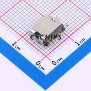 TYPE-606-1.6-T3-5A USB Connector SMD Connector ( Connector Type: Type-C )( Protocol Standard: USB 3.1 )( Gender: Female ) - Product Image 2