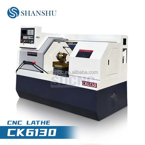 เครื่องกลึงขนาดเล็กแบบแนวนอนคุณภาพสูงจากจีน รุ่น CK6130 ระบบอัตโนมัติเต็มรูปแบบ ยี่ห้อ Fanuc/GSK แกนหมุนเดี่ยว CK6130 CK6130 CK6 - Product Image 1