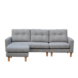 Sofá Seccional Modular de Tela al por Mayor B2B con Chaise Longue <span class=keywords><strong>Reversible</strong></span> y Otomana para Muebles de Sala de Estar Contemporánea - Product Image 1