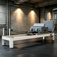 Pilates Reformers Tout-en-un Blanc avec Box et Jump Board – Pack Complet