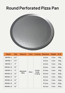 Rivestimento antiaderente Base traforata 30cm 12 pollici alluminio <span class=keywords><strong>teglia</strong></span> <span class=keywords><strong>per</strong></span> <span class=keywords><strong>Pizza</strong></span> rotonda <span class=keywords><strong>per</strong></span> <span class=keywords><strong>Pizza</strong></span> fatta in casa - Product Image 4