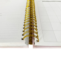Agenda Personalizada A4, Diaria, Semanal y Mensual, Tapa Dura, Papel Reciclado, Encuadernación Wire-O, Impresión de Libros con Espiral