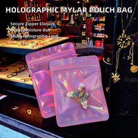 Sacs refermables en PE transparents et colorés, anti-humidité et anti-odeur, pour bijoux et petits articles de distribution