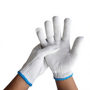 ถุงมืออุตสาหกรรม OMET Durable 7 ออนซ์ ผ้าฝ้าย/โพลีเอสเตอร์ ปรับขนาดได้ ป้องกันลื่น ป้องกันความร้อน ป้องกันการบาด ป้องกันการตัด ระบายอากาศได้ดี - Product Image 1