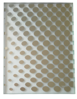 Panel Kaca Luar Ruangan Kustom Sablon Sutra Tempered Laminated Building Glass