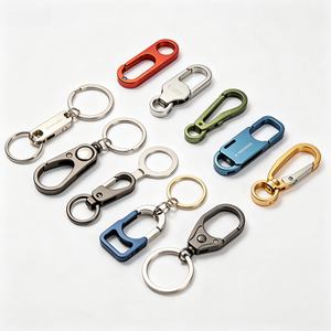 Multi-Functional Stainless Steel Key Clip Bike Bag Clip Keychain Accessories Custom Made According <b>Drawing</b> Machining Machining - Product Image 4