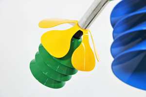 Campanas de Armonía Musicales para Exteriores con Diseño de Mariposas, Instrumentos Duraderos de Aluminio y Acero para Centros Comerciales, Parques Vecinales y Escuelas - Product Image 3