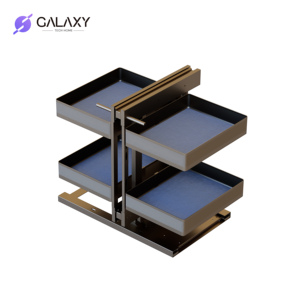 Cesta <span class=keywords><strong>de</strong></span> Almacenamiento Deslizante <span class=keywords><strong>para</strong></span> Gabinete <span class=keywords><strong>de</strong></span> <span class=keywords><strong>Cocina</strong></span>, Diseño Moderno Galaxy, <span class=keywords><strong>de</strong></span> Aluminio, <span class=keywords><strong>para</strong></span> <span class=keywords><strong>Muebles</strong></span> <span class=keywords><strong>de</strong></span> <span class=keywords><strong>Cocina</strong></span> Modernos - Product Image 1