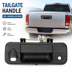 Auto Rear Tailgate <b>Handle</b> <b>Replacement</b> 69090-0C050 69090-0C051 Tailgate Latch <b>Handle</b> for Toyota Tundra Pickup Truck - Product Image 1