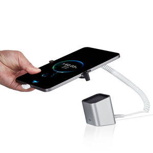 Système d'alarme pour téléphone portable Présentoir de sécurité pour téléphone portable avec pince Support antivol pour Smartphone avec <span class=keywords><strong>c</strong></span>âble de charge - Product Image 6
