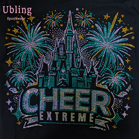 Promotionnel Bling Bling Strass Conceptions De Transfert De Chaleur En Gros Étincelles Personnalisé Fer sur Strass Transferts pour T-shirt