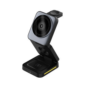 Chargeur sans fil multifonctionnel 3 1 Design pliable pour <span class=keywords><strong>Apple</strong></span> Watch pour <span class=keywords><strong>AirPods</strong></span> Phone Chargement des écouteurs pour le voyage - Product Image 4