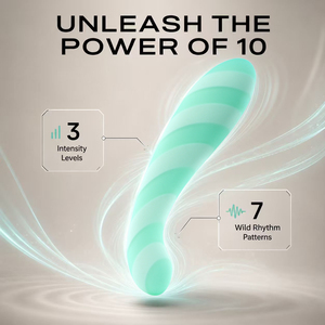 Masturbatore per Adulti, Vibratore Dildo Femminile Portatile, Massaggiatore AV con Vibrazione, in Lattice, Impermeabile IPX7, 10 Frequenze, per Coppie, Sesso Sicuro - Product Image 4