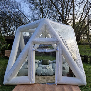 Tente à bulles gonflable sur mesure, dôme de glamping en PVC imperméable pour le camping en resort - Product Image 1