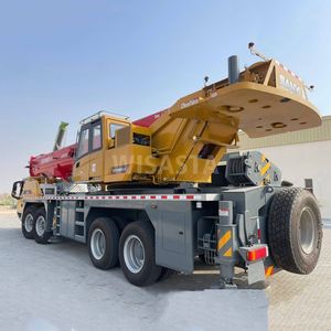 <span class=keywords><strong>Grue</strong></span> mobile montée <span class=keywords><strong>sur</strong></span> camion SANY, marque chinoise STC1000C5-8, 100 tonnes, flèche télescopique, moteur WEICHAI - Product Image 6