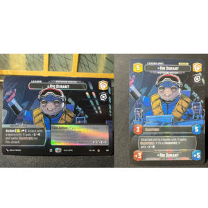 Admiral Poe <span class=keywords><strong>Boba</strong></span> <span class=keywords><strong>Fett</strong></span> Darth Wedge Ant Lando Cal Solo Jump Lightspeed (JTL) Présentoir Carte en papier personnalisée 63x88mm Imprimé CMYK - Product Image 4