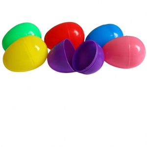 Huevos de Pascua Metálicos de 4, 6 y 10 Pulgadas, Coloridos, de Plástico, que se Mantienen de Pie, Perfectos para Regalos de Fiesta de Pascua - Product Image 2